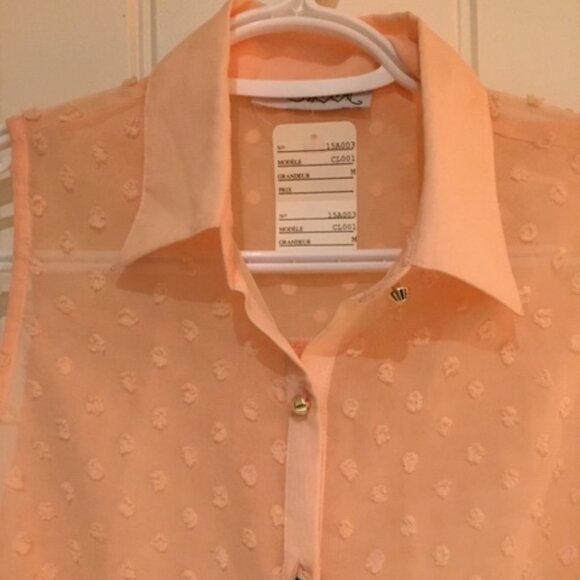 Sleeveless blouse - Picture 3 of 3